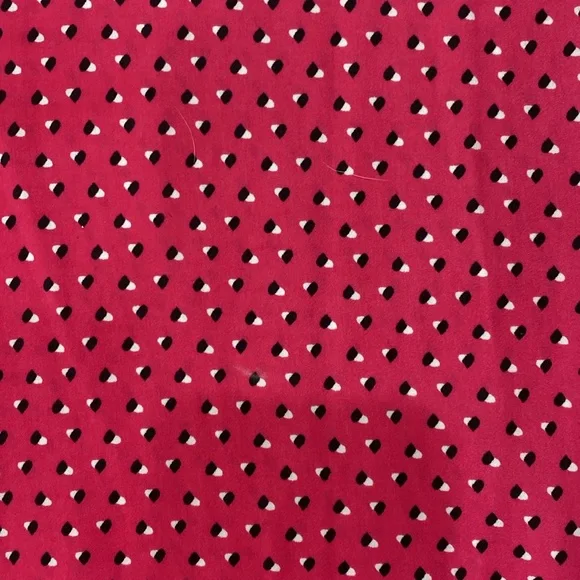 Long sleeve pink with pattern light polyester size large - Picture 2 of 3